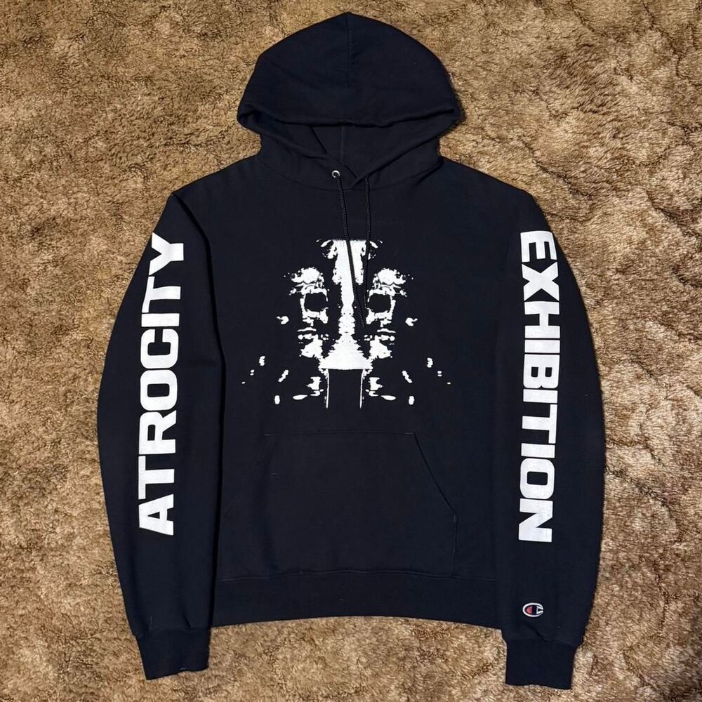 Danny Brown Atrocity Exhibition Champion Hoodie Black Medium